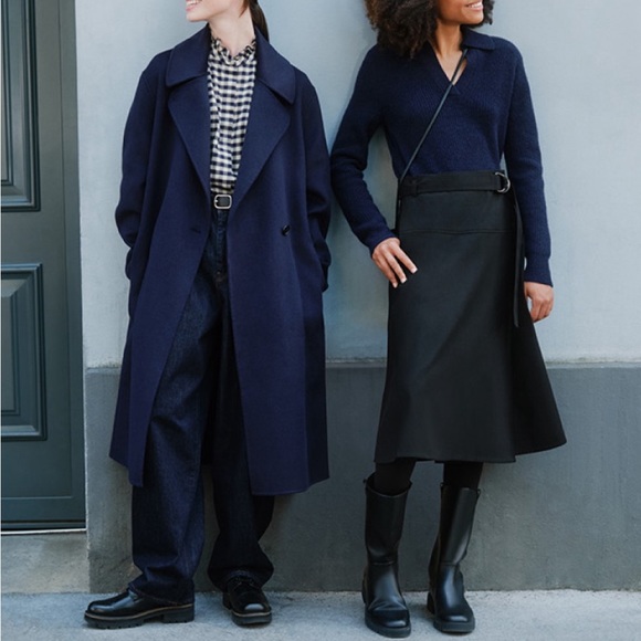 Uniqlo Premium Lambswool Long-Sleeve Polo Sweater - Picture 8 of 14